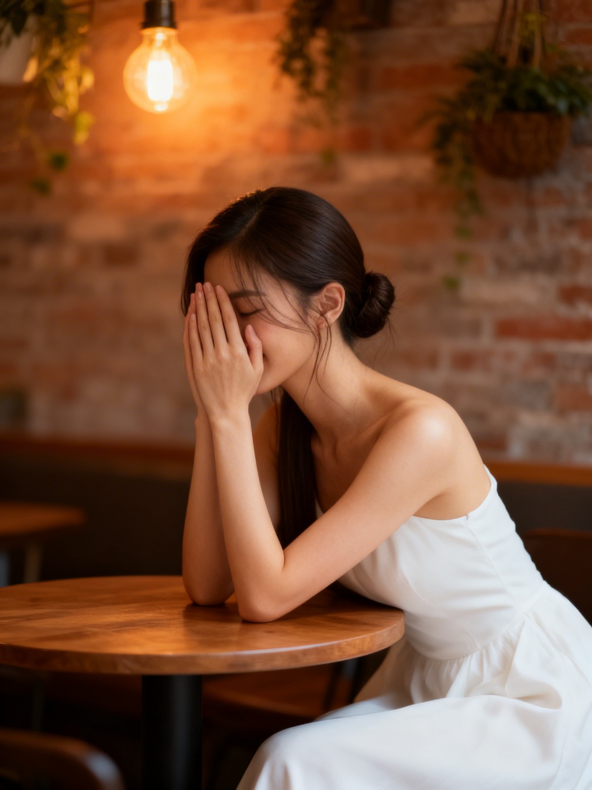 Portrait frame from a produced content set